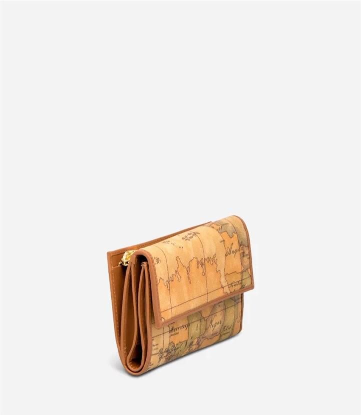 Alviero Martini 1a Classe Stijlvolle Portemonnee voor Mannen en Vrouwen Brown Dames - Foto 2