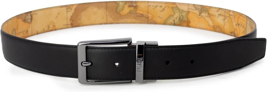 Alviero Martini 1a Classe Leren riem met polyurethaandetails Black Heren - Foto 3