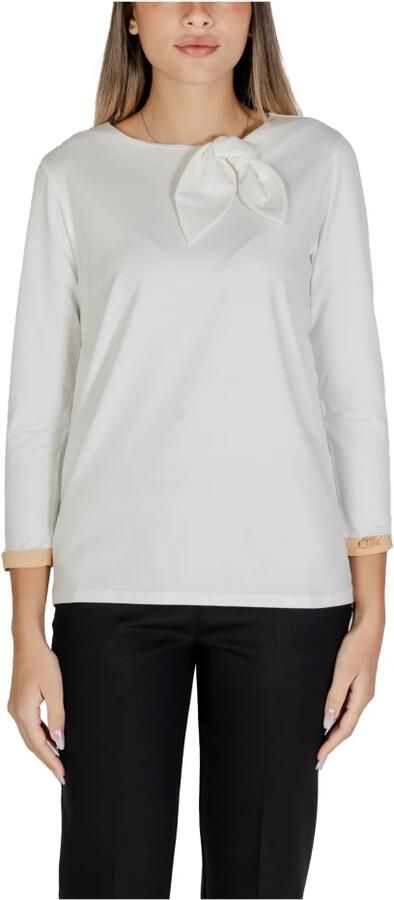 Alviero Martini 1a Classe Witte katoenen blend tops & T-shirts White Dames - Foto 4