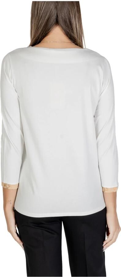 Alviero Martini 1a Classe Witte katoenen blend tops & T-shirts White Dames