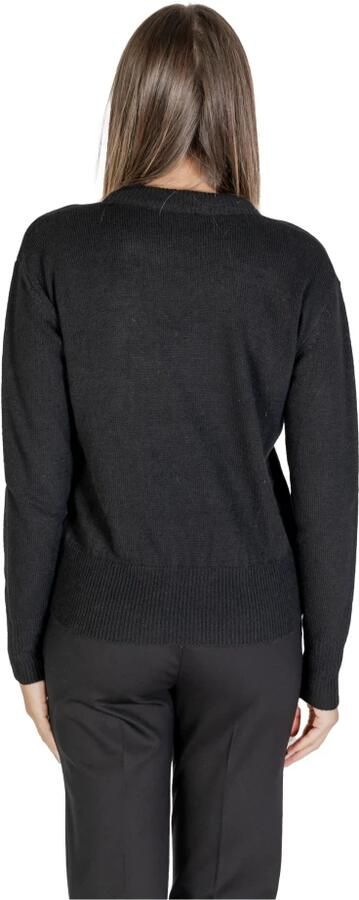 Alviero Martini 1a Classe Zwart Langemouw Gebreide Kleding Herfst Winter Black Dames - Foto 3