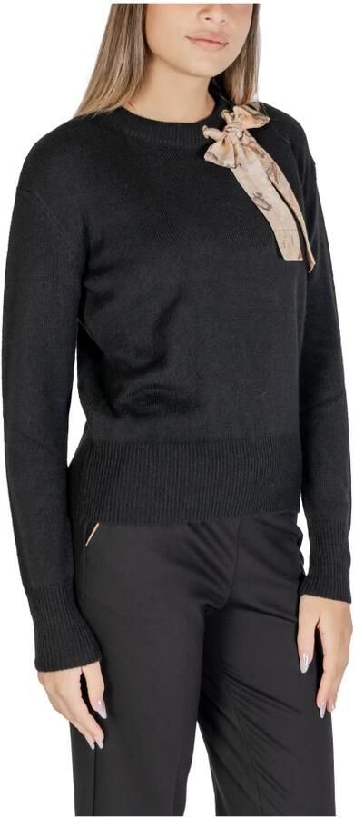 Alviero Martini 1a Classe Zwart Langemouw Gebreide Kleding Herfst Winter Black Dames - Foto 2