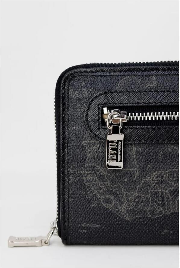 Alviero Martini 1a Classe Zwarte leren portemonnee met polyurethaan afwerking Black Dames - Foto 2