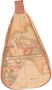 Alviero Martini 1a Classe Een-schouder Touw Tas met Verstelbare Logo Band Beige Dames - Thumbnail 3