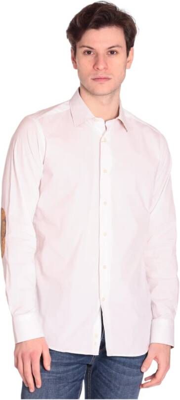 Alviero Martini 1a Classe Casual overhemd White Heren