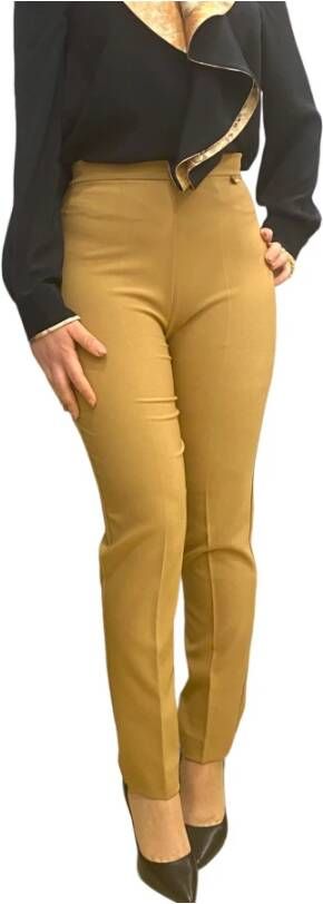 Alviero Martini 1a Classe Stijlvolle Herenbroeken Beige Dames