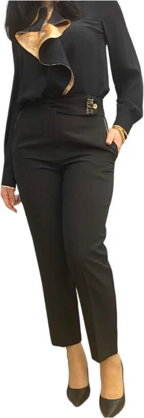 Alviero Martini 1a Classe Chinos Zwart Dames