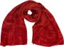Alviero Martini 1a Classe Rode Print Sjaal Dames Alle Seizoenen Red Dames - Thumbnail 1
