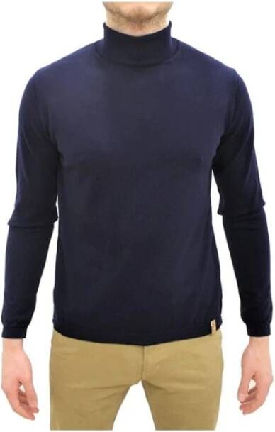 Alviero Martini 1a Classe Dolcevita U3402Ui64 trui Blauw Heren