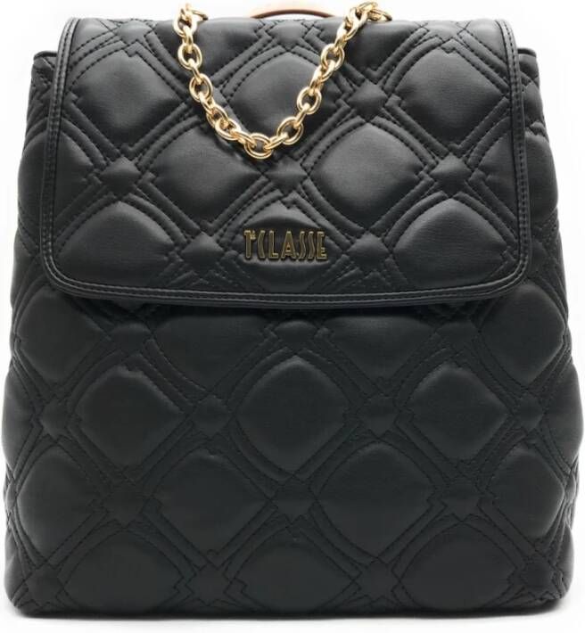 Alviero Martini 1a Classe Stijlvolle Zaini Rugzak Black Dames