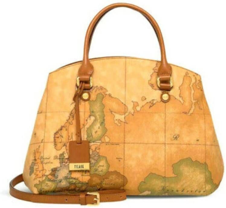 Alviero Martini 1a Classe Geo Classic Dameshandtas Beige Dames