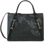 Alviero Martini 1a Classe Geo Classic Zwarte Handtas met Afneembare Band Black Dames - Thumbnail 1