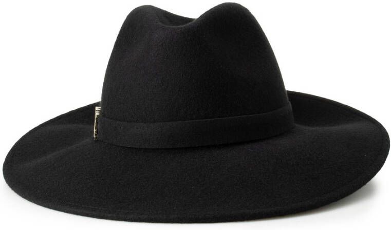 Alviero Martini 1a Classe Vilthoed met metalen logo Black Dames