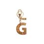 Alviero Martini 1a Classe Klassieke Letter Sleutelhanger G Beige Dames - Thumbnail 1
