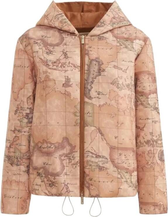 Alviero Martini 1a Classe Light Jackets Bruin Dames