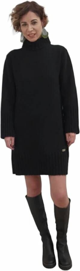 Alviero Martini 1a Classe Maglia Dress Line A D 7030 Fp18 Zwart Dames