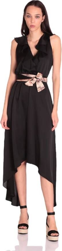 Alviero Martini 1a Classe Midi Dresses Zwart Dames