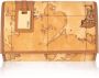 Alviero Martini 1a Classe Beige Leren Portemonnee met Polyurethaan Details Beige Dames - Thumbnail 4