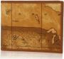 Alviero Martini 1a Classe Kaartprint Bifold Portemonnee Herfst Winter Stijl Brown Heren - Thumbnail 1