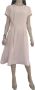 Alviero Martini 1a Classe Knielengte Jurk Pink Dames - Thumbnail 1