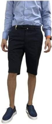 Alviero Martini 1a Classe Shorts Bermuda U4601Ue83 Blauw Heren