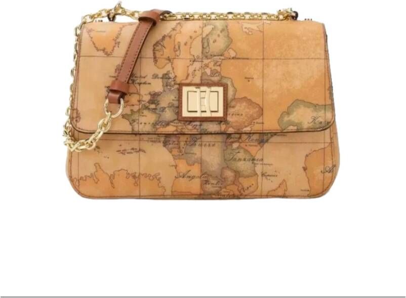 Alviero Martini 1a Classe Shoulder Bags Beige Dames