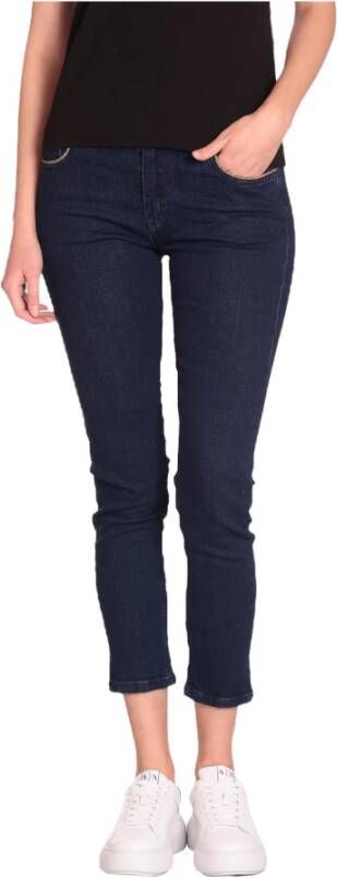 Alviero Martini 1a Classe Skinny Jeans Blauw Dames