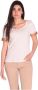 Alviero Martini 1a Classe Katoenen Crew Neck T-Shirt Dames Collectie White Dames - Thumbnail 1