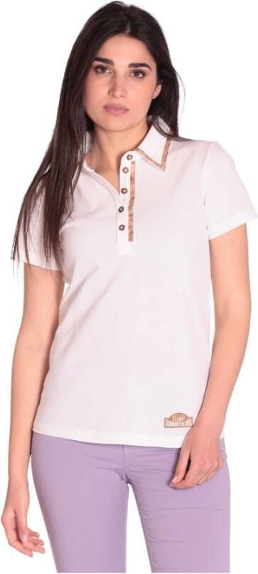 Alviero Martini 1a Classe T-Shirts Wit Dames