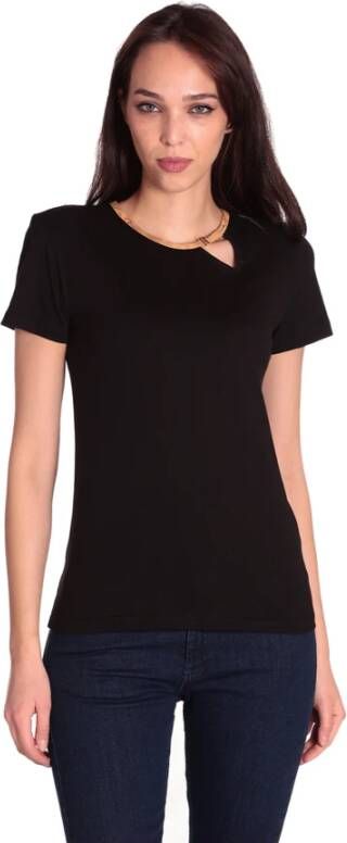 Alviero Martini 1a Classe T-Shirts Zwart Dames