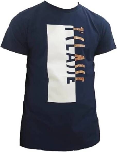 Alviero Martini 1a Classe T-shirts Zwart Heren