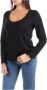 Alviero Martini 1a Classe Zwart Bedrukte V-Hals Gebreide Kleding voor Vrouwen Black Dames - Thumbnail 3