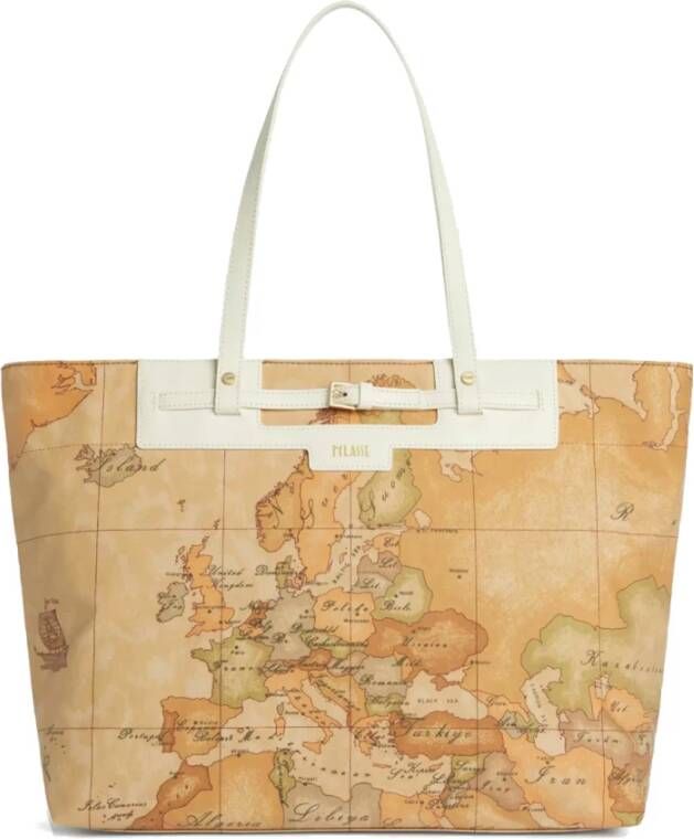 Alviero Martini 1a Classe Tote Bags Beige Dames