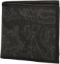 Alviero Martini 1a Classe Heren Zwart Geo Classic Portemonnee Black Heren - Thumbnail 1