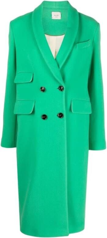 Alysi Coats Green Groen Dames