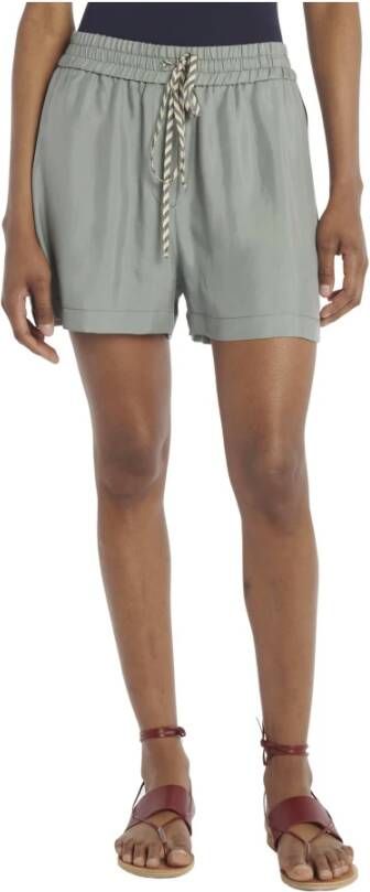 Alysi Short Shorts Blauw Dames