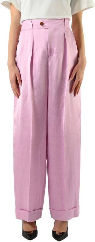 Alysi Trousers Roze Dames