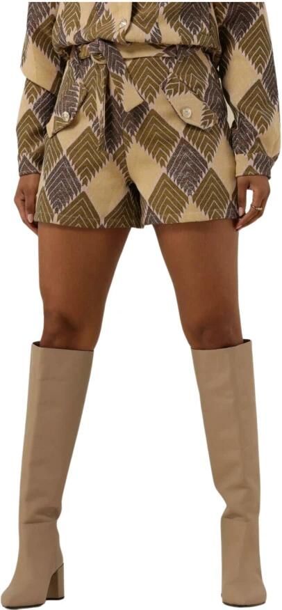 Amaya Amsterdam Beige Edina Short Damesbroek Multicolor Dames - Foto 3