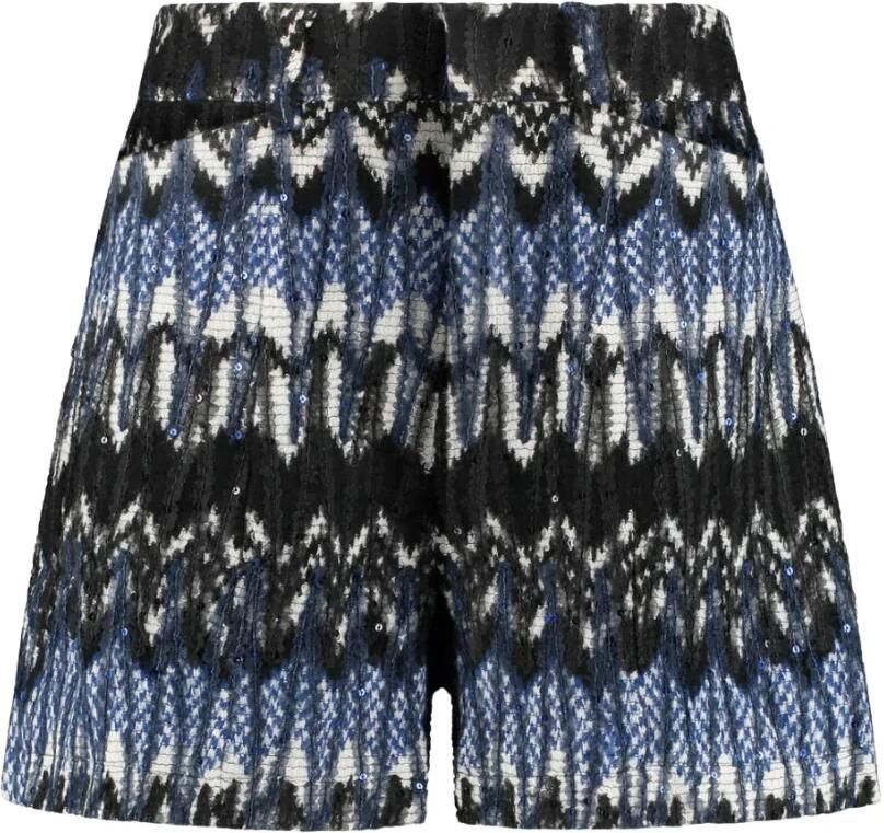 Amaya Amsterdam Blauwe Shorts Tessy voor Vrouwen Multicolor Dames - Foto 4