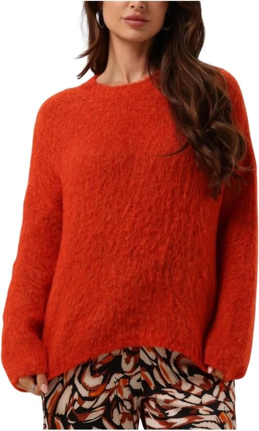 AMAYA AMSTERDAM Dames Truien & Vesten Bobbie Knitwear Oranje - Foto 7