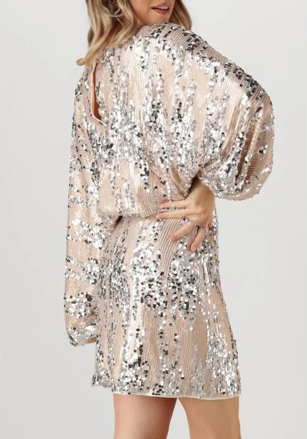 Amaya Amsterdam Every Dress Mini Jurk Zilver Gray Dames - Foto 6