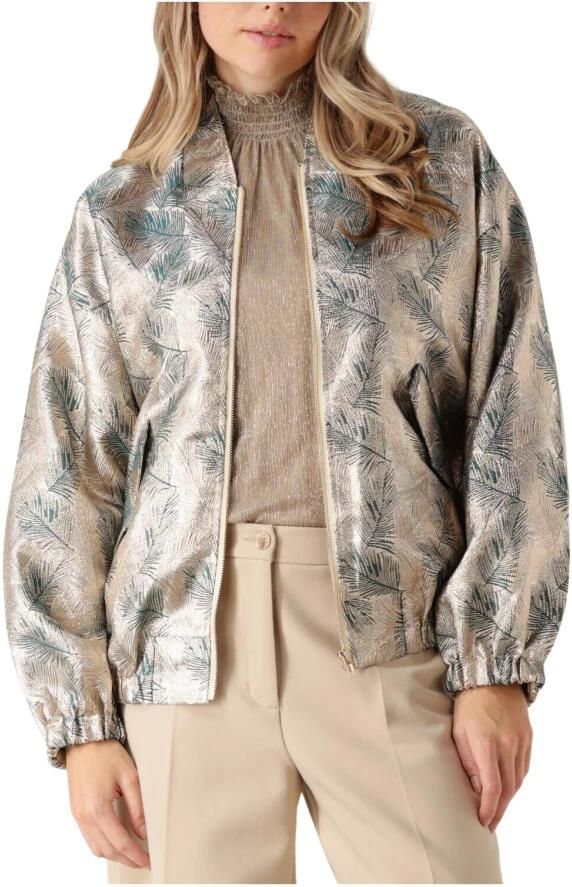 Amaya Amsterdam Gouden Bomberjack voor Vrouwen Multicolor Dames - Foto 7