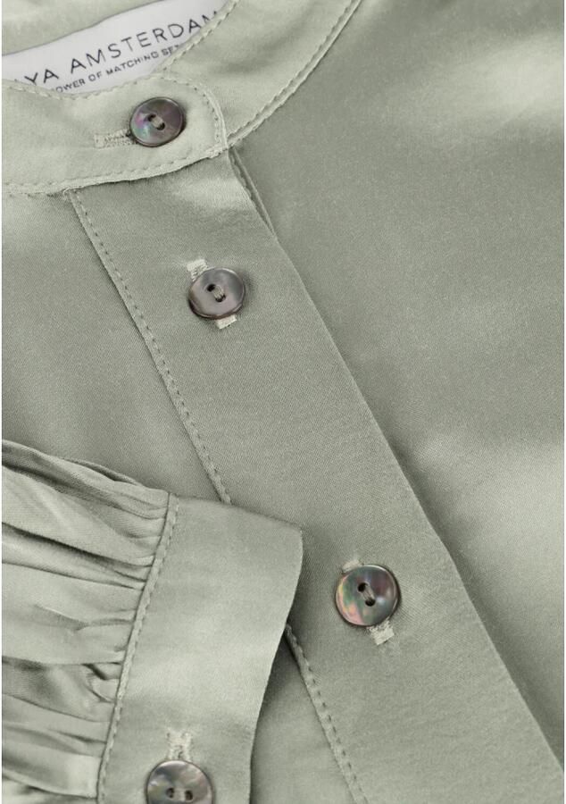 Amaya Amsterdam Groene JIP Blouse Stijlvol en veelzijdig Green Dames - Foto 5