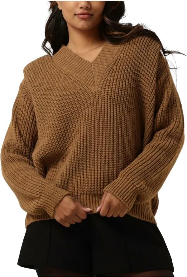 Amaya Amsterdam Jordan Gebreide Dames Truien & Vesten Brown Dames - Foto 6