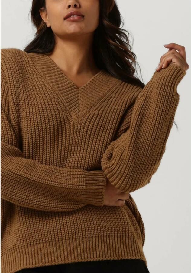 Amaya Amsterdam Jordan Gebreide Dames Truien & Vesten Brown Dames - Foto 4