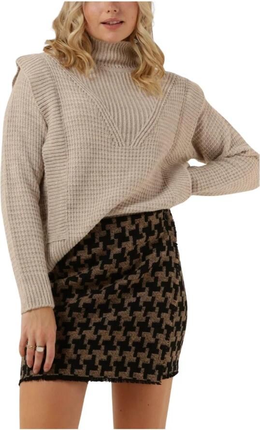 AMAYA AMSTERDAM Dames Truien & Vesten Kate Knitwear Beige - Foto 3