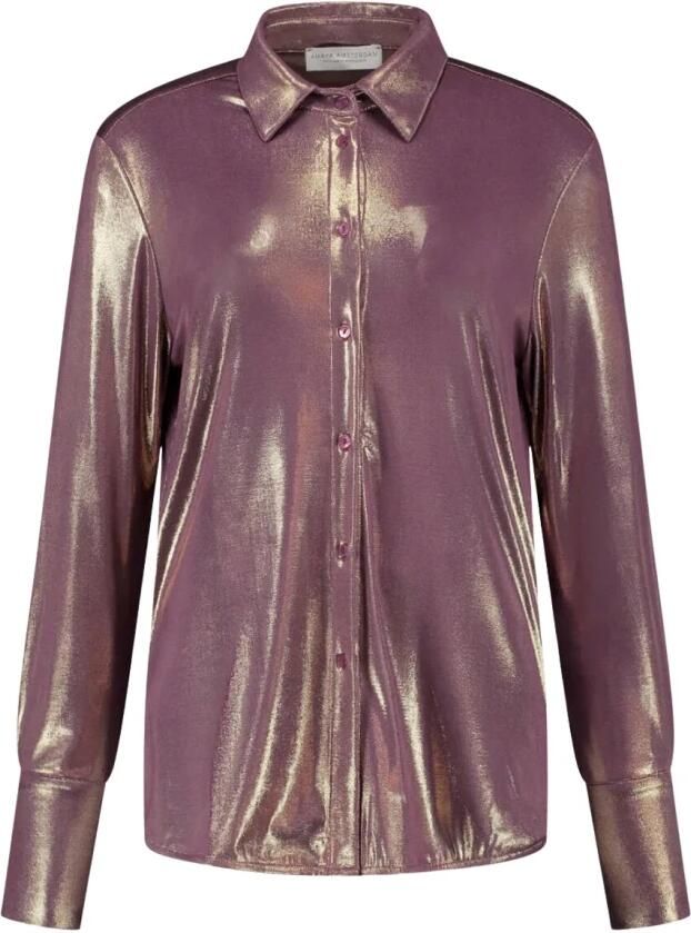 Amaya Amsterdam Paarse Nora Blouse Damesmode Purple Dames - Foto 7