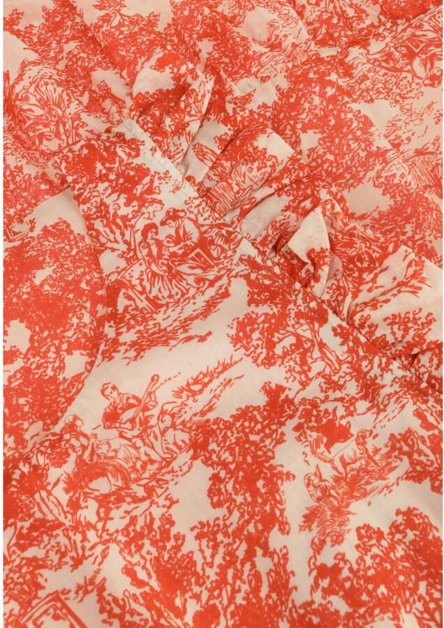 Amaya Amsterdam Stijlvolle Maxi Jurk Delia Oranje Multicolor Dames