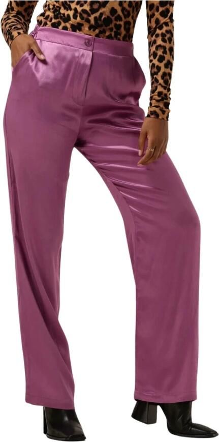 Amaya Amsterdam Paarse Abby Pants Dames Broeken Purple Dames - Foto 3