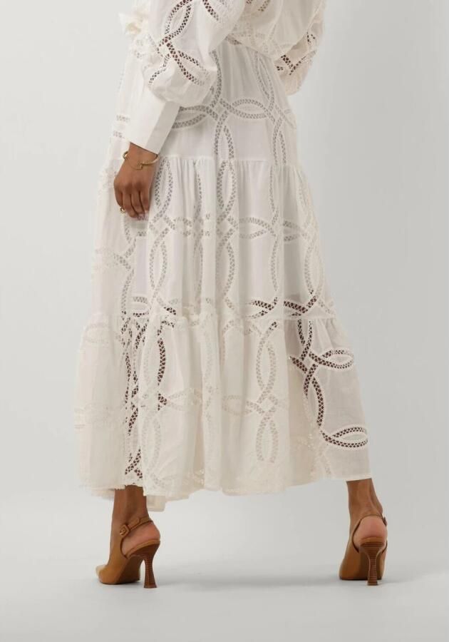 AMAYA AMSTERDAM Dames Rokken Stormy Skirt Wit - Foto 2